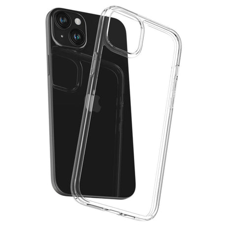 Тънък Противоударен Калъф за iPhone 15, Spigen AirSkin Hybrid Case, Прозрачен