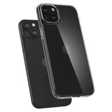 Тънък Противоударен Калъф за iPhone 15, Spigen AirSkin Hybrid Case, Прозрачен (5)