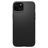 Противоударен Калъф за iPhone 15, Spigen Liquid Air Case, Черен (2)