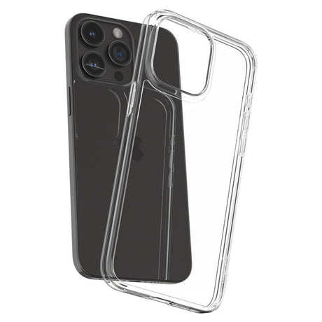 Тънък Противоударен Калъф за iPhone 15 Pro Max, Spigen AirSkin Hybrid Case, Прозрачен (2)