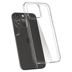 Тънък Противоударен Калъф за iPhone 15 Pro Max, Spigen AirSkin Hybrid Case, Прозрачен