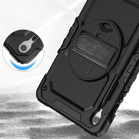 Калъф с Дръжка за Samsung Tab S10 Lite/ S10 FE/ S9, Tech-Protect Solid360 Case, Черен (4)