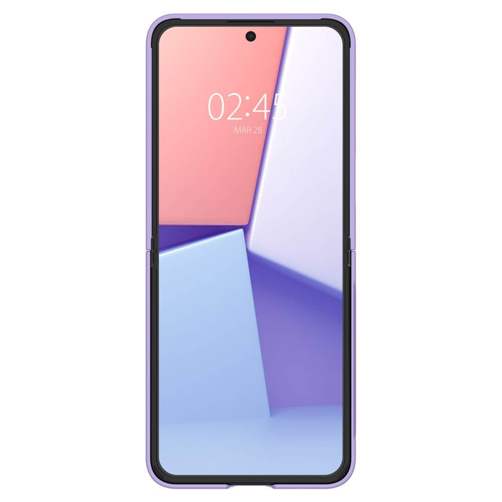 Тънък Калъф за Samsung Z Flip 5, Spigen AirSkin Case, Лилав (4)