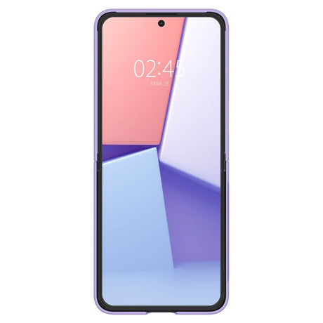 Тънък Калъф за Samsung Z Flip 5, Spigen AirSkin Case, Лилав (4)