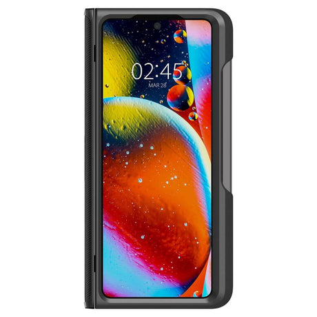 Калъф с S Pen Поставка за Samsung Z Fold 5, Spigen Slim Armor Pro Case, Черен (3)