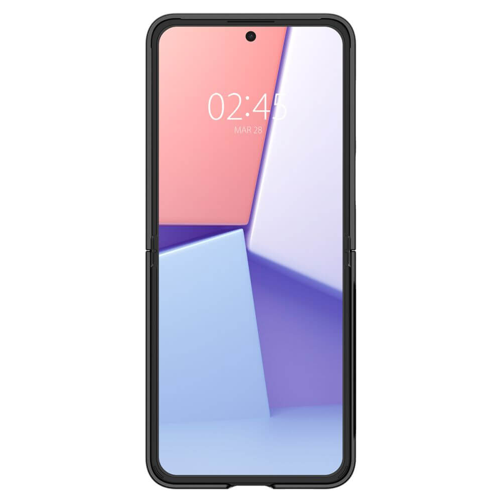 Тънък Калъф за Samsung Z Flip 5, Spigen AirSkin Case, Черен (7)
