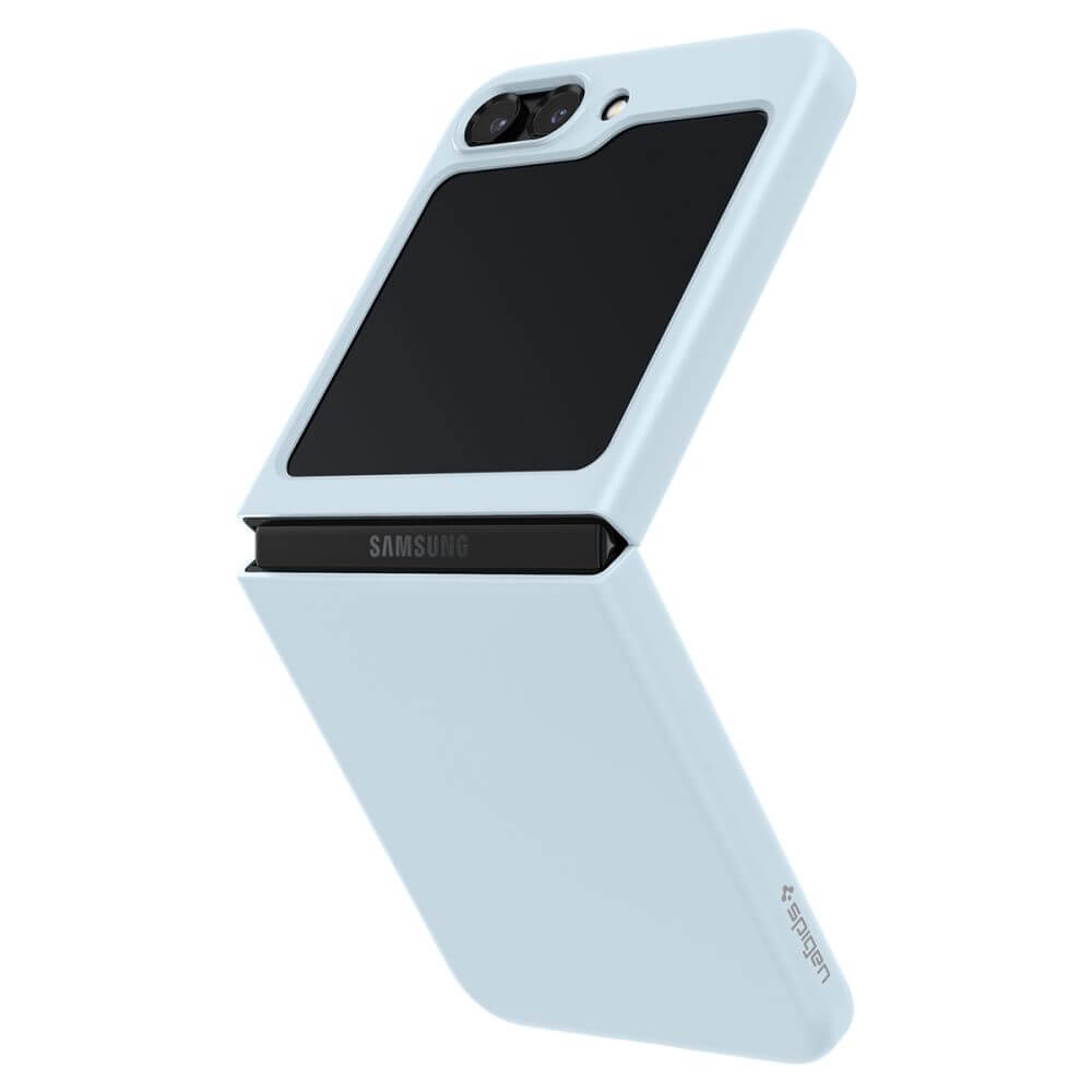 Тънък Калъф за Samsung Z Flip 5, Spigen AirSkin Case, Син (2)