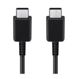 Оригинално Зарядно Samsung 15W 220v Fast Charger с USB-C Кабел EP-T1510XBE, Черен (6)