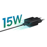 Оригинално Зарядно Samsung 15W 220v Fast Charger с USB-C Кабел EP-T1510XWE, Бял (5)