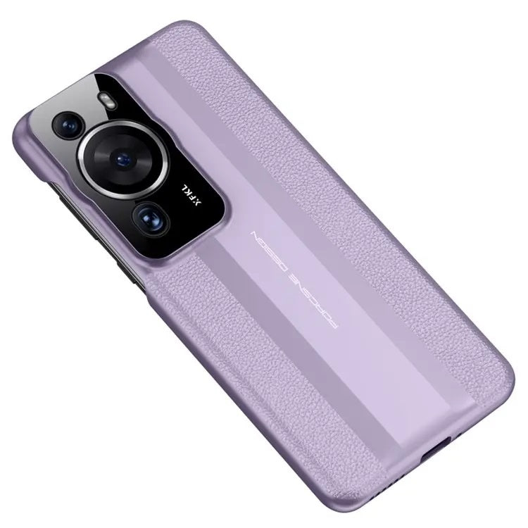 Кожен Калъф за Huawei P60 Pro, GKK Leather Design Case, Лилав