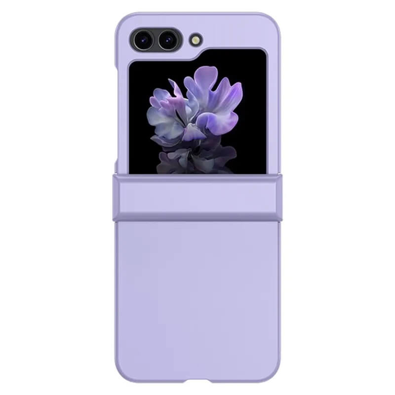 Калъф с Предпазител за Samsung Galaxy Z Flip 5, GKK Hinge Case, Лилав