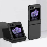 Калъф с Предпазител за Samsung Galaxy Z Flip 5, GKK Hinge Case, Черен (2)