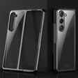 Калъф с Цветна Рамка за Samsung Z Fold 5, Electroplating Case, Черен