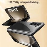 Калъф с Цветна Рамка за Samsung Z Fold 5, Electroplating Case, Черен (2)