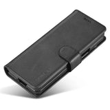 Кожен Калъф с Джобове за Samsung Z Fold 5, Tech-Protect Wallet Book Case, Черен (5)