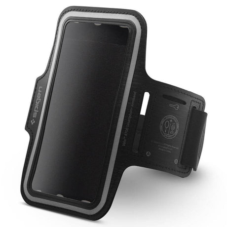 Спортен Калъф за Телефон за Ръка, Spigen A7000 Sports Armband, Черен (3)