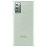 Оригинален Активен Калъф за Samsung Note 20, Led View Cover Book Case EF-NN980PMEGEU, Резедав (3)
