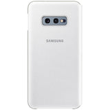 Оригинален Активен Калъф за Samsung S10e Led View Cover Book Case Ef-Ng970pwegww, Бял (4)