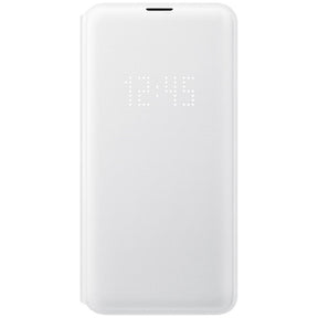 Оригинален Активен Калъф за Samsung S10e Led View Cover Book Case Ef-Ng970pwegww, Бял