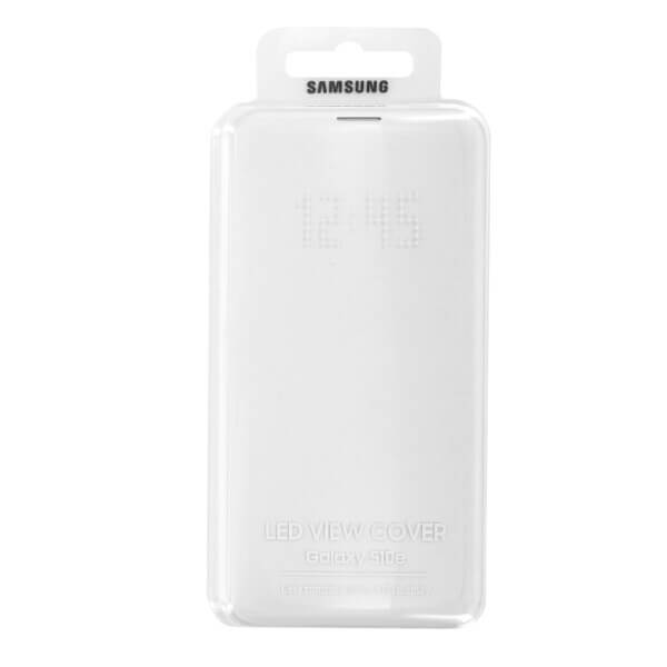 Оригинален Активен Калъф за Samsung S10e Led View Cover Book Case Ef-Ng970pwegww, Бял (5)