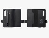Калъф с S-Pen Поставка за Samsung Z Fold 4, Ringke Folio Signature Case, Черен (3)