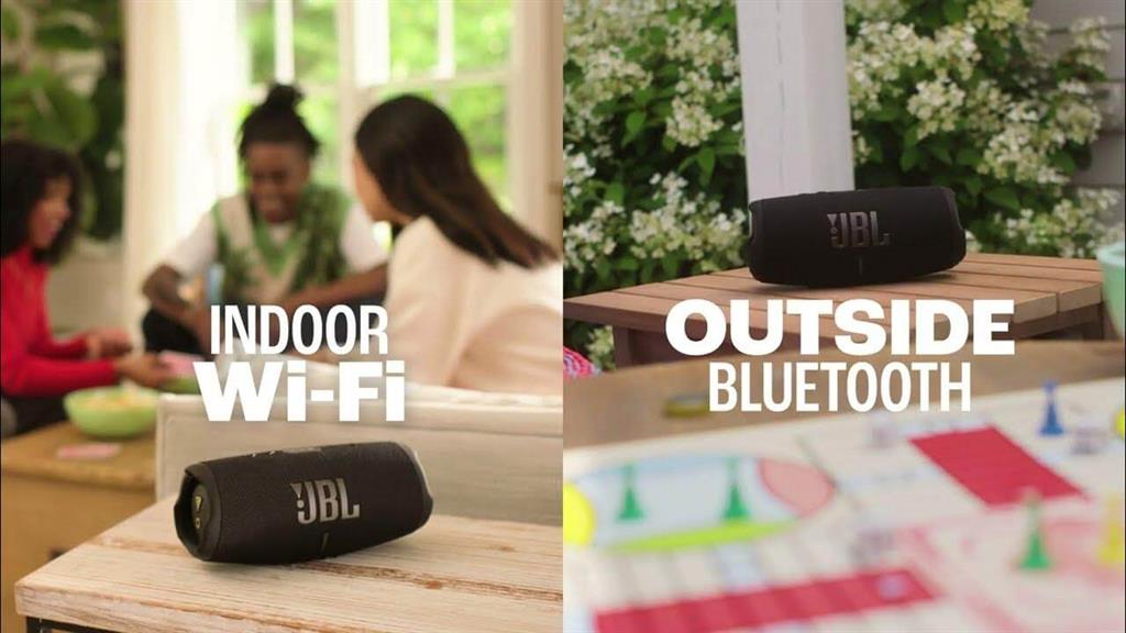 Безжична Колона, JBL Charge 5 Wi-Fi Bluetooth Speaker, Черен (5)