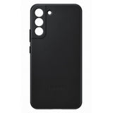 Оригинален Кожен Калъф за Samsung S22 Plus, Leather Cover Case EF-VS906LBEGWW, Черен