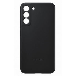 Оригинален Кожен Калъф за Samsung S22 Plus, Leather Cover Case EF-VS906LBEGWW, Черен