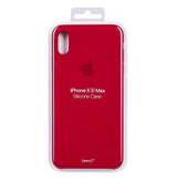 Оригинален Силиконов Калъф за Apple iPhone XS Max, Silicone Case MRWH2ZM/A, Червен (4)