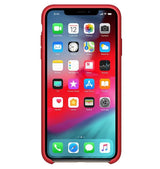 Оригинален Силиконов Калъф за Apple iPhone XS Max, Silicone Case MRWH2ZM/A, Червен (2)