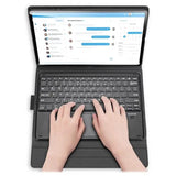 Калъф с Клавиатура за Samsung Tab S6 Lite 10.4, Dux Ducis Touchpad Keyboard Case, Черен (4)