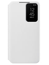 Оригинален Активен Калъф за Samsung S22 Clear View Cover Book Case EF-ZS901CWEGEE, Бял