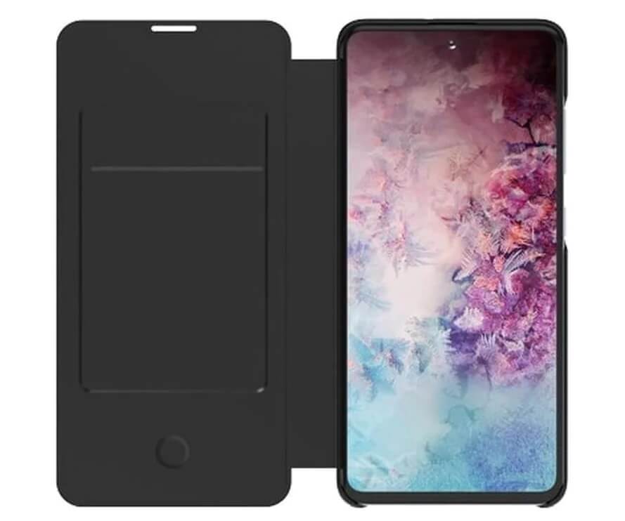 Оригинален Калъф за Samsung A71 Anymode Wallet Book Case GP-FWA715AMABW, Черен (3)