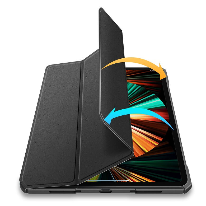 Калъф за iPad Pro 12.9" 2022-2018/ Air 13, Dux Ducis Copa Case, Черен (2)