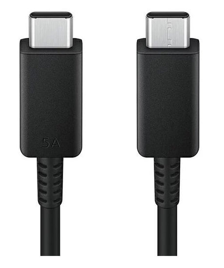 Оригинален USB-C към USB-C Кабел Samsung 1m 5A EP-DN975BBE, Черен (Bulk)