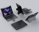 Калъф с Клавиатура за iPad 9/ 8/ 7 10.2, Nillkin Keyboard Case, Черен (6)