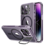 Magsafe Калъф за iPhone 14 Pro, ESR Classic Hybrid Kickstand Magnetic Case, Лилав