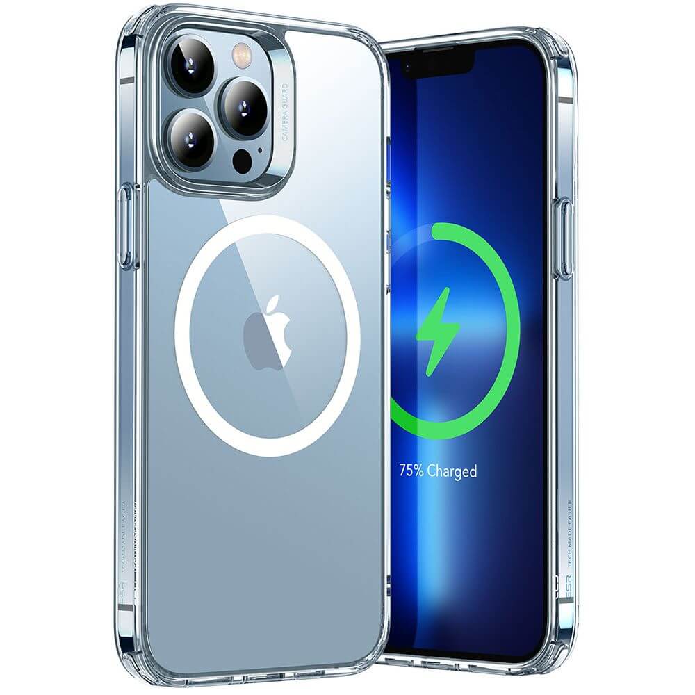 Magsafe Калъф за iPhone 13 Pro Max, ESR Classic Hybrid Magnetic Case, Прозрачен