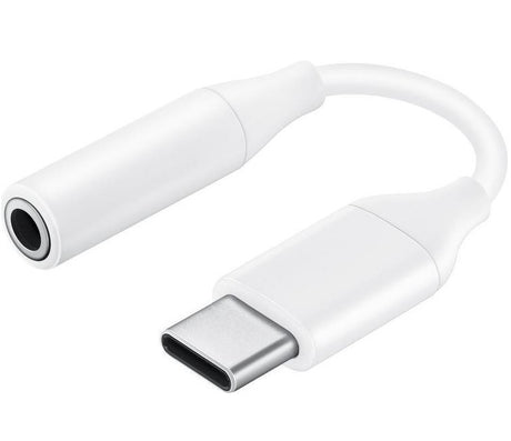 Оригинален Аудио Jack Преход/Адаптер, Samsung USB-C to Aux 3.5mm EE-UC10JUWE, Бял(Bulk)