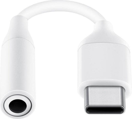 Оригинален Аудио Jack Преход/Адаптер, Samsung USB-C to Aux 3.5mm EE-UC10JUWE, Бял(Bulk) (3)