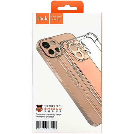 Противоударен Силиконов Калъф за Huawei P60 Pro, Imak Shockproof Case, Прозрачен (6)