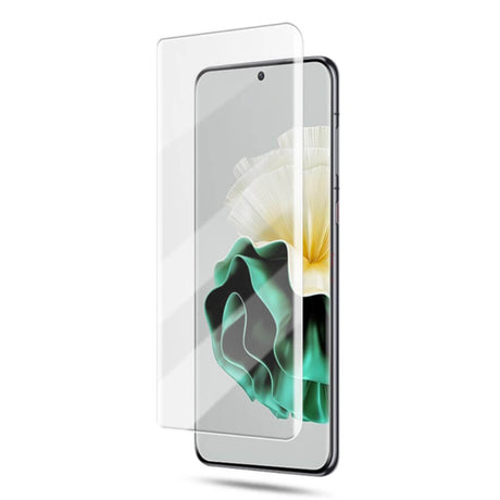 Стъклен Протектор с UV лепило за Huawei P60 Pro, Mocolo UV 3D Glass, Прозрачен (2)