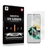 Стъклен Протектор с UV лепило за Huawei P60 Pro, Mocolo UV 3D Glass, Прозрачен (7)