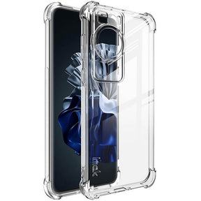 Противоударен Силиконов Калъф за Huawei P60 Pro, Imak Shockproof Case, Прозрачен