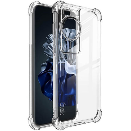 Противоударен Силиконов Калъф за Huawei P60 Pro, Imak Shockproof Case, Прозрачен