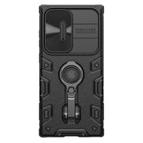 Magsafe Калъф с Поставка за Samsung S23 Ultra, Nillkin CamShield Armor Pro Case, Черен