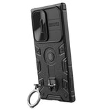 Magsafe Калъф с Поставка за Samsung S23 Ultra, Nillkin CamShield Armor Pro Case, Черен (4)