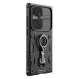 Magsafe Калъф с Поставка за Samsung S23 Ultra, Nillkin CamShield Armor Pro Case, Черен (3)