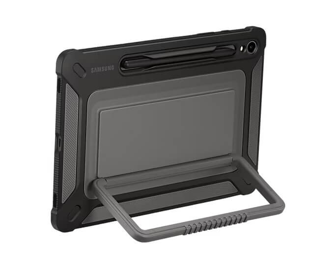 Оригинален Калъф за Samsung Tab S10 Plus/ S9 Plus 12.4", Outdoor Case EF-RX810CBEGWW, Черен