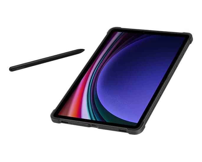 Оригинален Калъф за Samsung Tab S10/S9 Ultra 14.6", Outdoor Case EF-RX910CBEGWW, Черен (7)